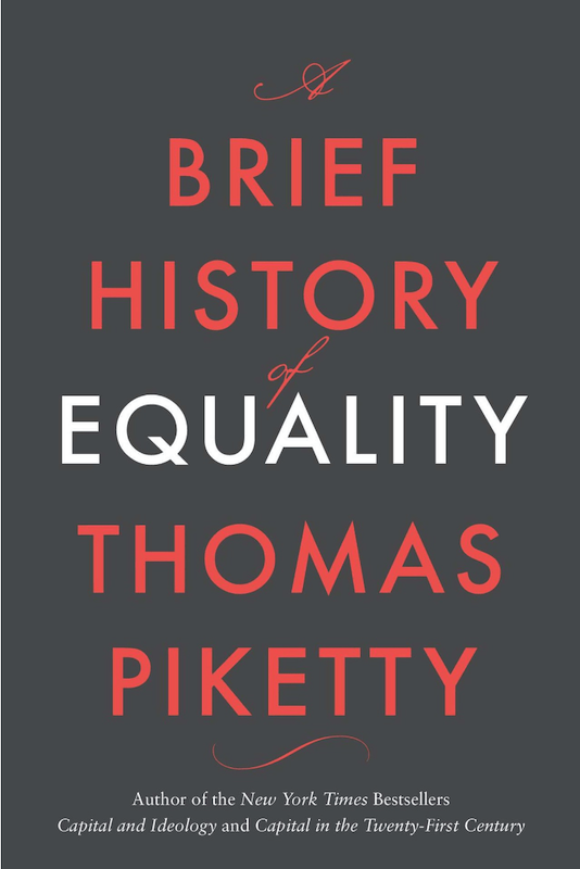 A Brief History of Equality book by Thomas Piketty